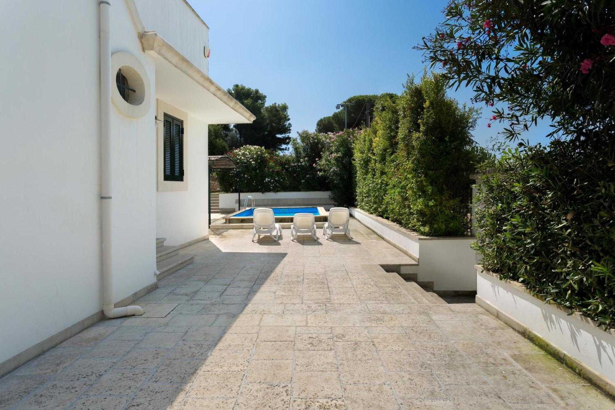 Country Pool House Villa Casarano Buitenkant foto