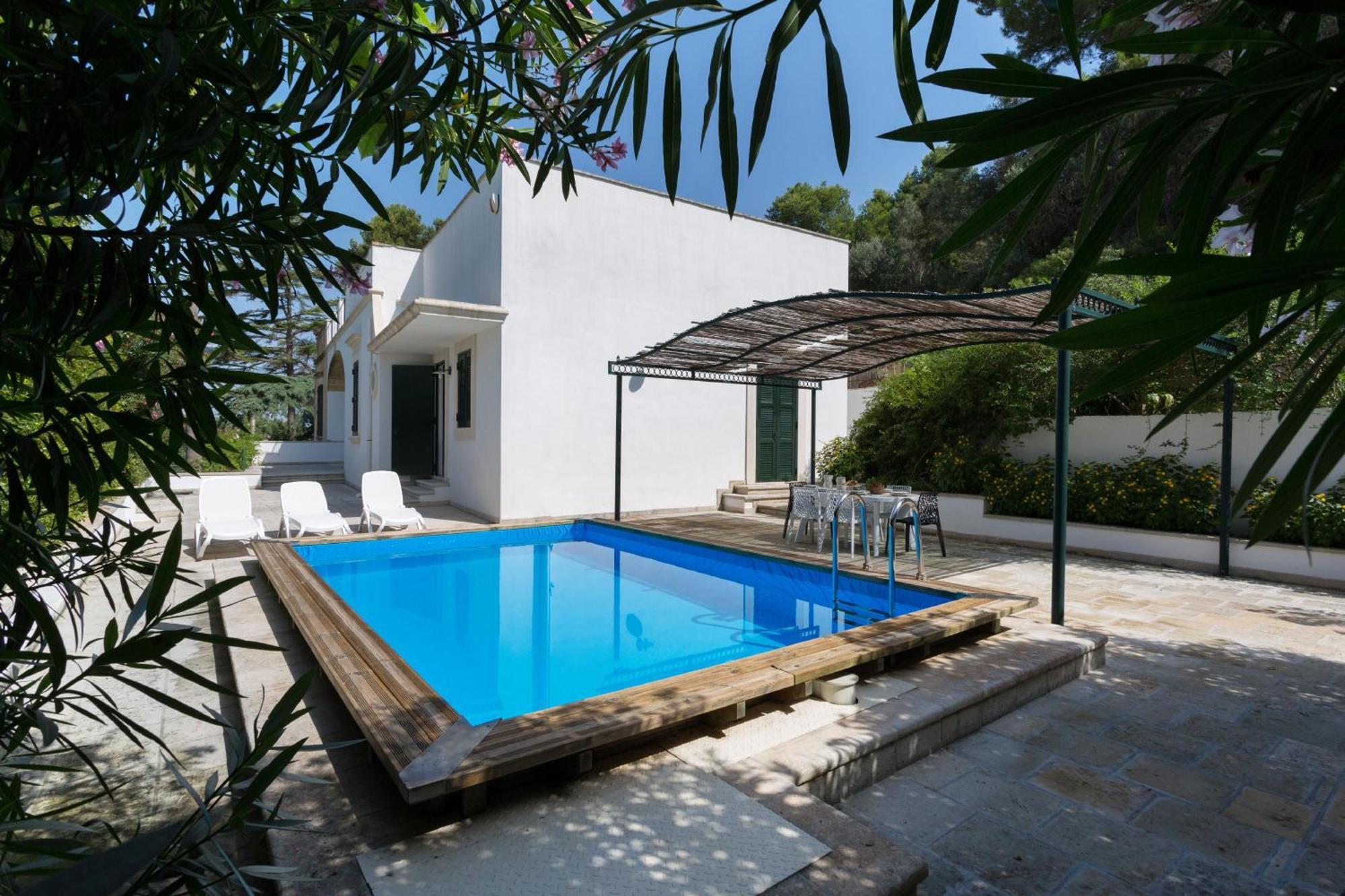 Country Pool House Villa Casarano Buitenkant foto